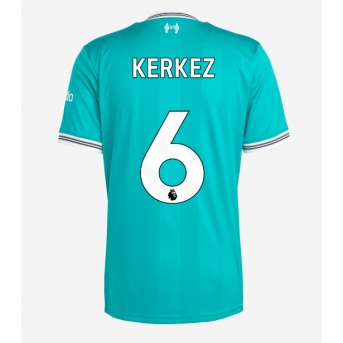 Liverpool Milos Kerkez #6 Maglia Gara Terza Repliche 2025-26 Maniche Corte